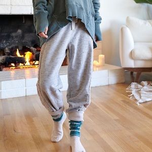 Free People Mountain High Cable Joggers NWT Sz L